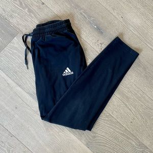 Adidas Black pants with pockets drawstring Size M